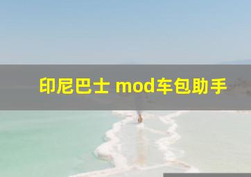 印尼巴士 mod车包助手